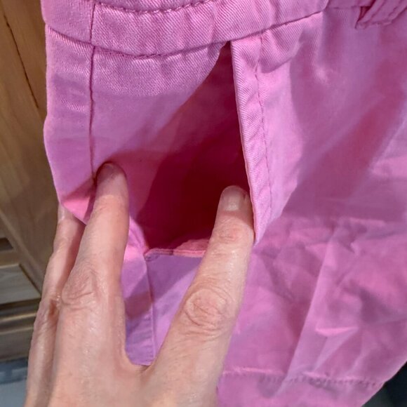 Lilly Pulitzer Palm Beach Fit Chino Shorts Women’s 2 Pink Vintage EUC - Picture 3 of 9